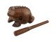 MEINL FROG-L Wooden Frog Large Brown