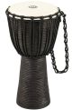 MEINL HDJ3-M Headliner Rope Tuned Djembe Black River Series 10-inch