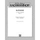 ALFRED RACHMANINOFF Rapsodie On A Theme Of Paganini Opus 43 Abridged Arrangement