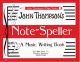 WILLIS MUSIC JOHN Thompson's Note-speller A Music Writing Book