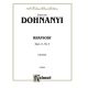 KALMUS ERNST Von Dohnanyi Rhapsody Op.11 No.3 For Piano
