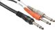 HOSA STP203 Trs - (2x) Ts Insert Cable 3-meter