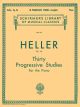 G SCHIRMER HELLER 30 Progressive Studies For The Piano