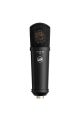 WARM AUDIO WA-87JR-BLK | Ldc 87 Type Transformerless Condenser Microphone | Black