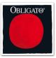 PIRASTRO OBLIGATO Violin String Set - With Gold E Ball End (medium Tension)