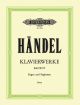 EDITION PETERS HANDEL Keyboard Works Vol.4 Fugues & Fughettas