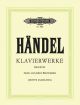 EDITION PETERS HANDEL Keyboard Works Vol.3