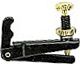 WITTNER STRING Adjuster For Violin Size 4/4 & 3/4 Black With Gilded Screw