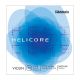 HELICORE HELICORE 4/4 Violin String Set - Medium Tension