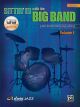 BELWIN SITTIN' In With The Big Band Jazz Ensemble Play Along Drums Volume 1