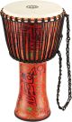 MEINL PADJ1-L-F Rope Tuned Travel Series Djembe 12-inch, Pharaoh's Script