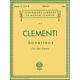 G SCHIRMER CLEMENTI 12 Sonatinas Op. 36, 37, 38 For The Piano