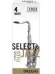 SELECT JAZZ SELECT Jazz Tenor Saxophone Reeds #4 Hard Filed(individual, Single Reed Price)