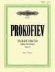 EDITION PETERS PROKOFIEV Three Pieces For Piano Op.96