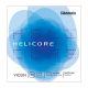 HELICORE HELICORE 4/4 Violin String Set - Medium Tension With Coiled Aluminum 