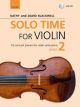 OXFORD UNIVERSITY PR SOLO Time For Violin Book 2 + Cd By Kathy Blackwell & David Blackwell