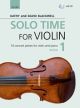OXFORD UNIVERSITY PR SOLO Time For Violin Book 1 + Cd By Kathy Blackwell & David Blackwell
