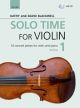 OXFORD UNIVERSITY PR SOLO Time For Violin Book 1 By Kathy Blackwell & David Blackwell