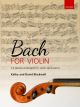 OXFORD UNIVERSITY PR BACH For Violin Arranged By Kathy Blackwell & David Blackwell