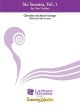 LUDWIG MASTERS PUB. SIX Sonatas For Two Violins Vol.1 By Chevalier De Saint-georges