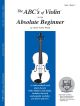 CARL FISCHER THE Abcs Of Violin Book 1 For The Absolute Beginner By Janice Tucker Rhoda