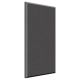 AURALEX B224OBS Beveled Edge, Obsidian Fabric