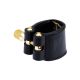 VANDOREN LEATHER Series Tenor Saxophone Ligature With Plastic Cap