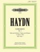 EDITION PETERS HAYDN Violin Concerto In C Hob. Viia:1 For Violin & Piano