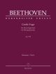 BARENREITER BEETHOVEN,LUDWIG Van Grobr Fuge For String Quartet Op.133 For String Quartet