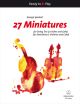 BARENREITER 27 Miniatures For String Trio For Violin/viola/cello By George Speckert