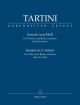 BARENREITER GUISEPPE Tartini Sonata For Violin & Basso Continuo G Minor 