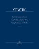 BARENREITER SEVIK Forty Variations For The Violin Op3