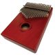 BEAVER CREEK BCKALM-17TR Kalimba Mahogany 17-keys, Trans Red