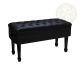 BENCHWORLD MAESTRO Pro 1g Pe Concert Piano Duet Bench, Polished Ebony