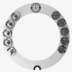 BIG FAT SNARE DRUM 14-INCH Halo Ring Snare-bourine