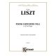 KALMUS LISZT Piano Concerto No. 1 In E-flat Major For Two Pianos Four Hands