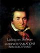 DOVER PUBLICATION LUDWIG Van Beethoven Complete Vairations For Solo Piano