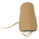 C.G. CONN FRENCH Horn Guard - Soft Brown Leather With Lace Attachments