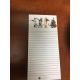 THE MUSIC GIFTS CO. CL17 Shopping List Pad Cats Love Music