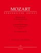 BARENREITER MOZART Concerto No.5 In D Major Kv175 & Rondo Kv382 For Piano & Orchestra