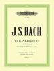 EDITION PETERS J.S. Bach Concerto In G Minor Bmv 1056 For Violin