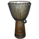 GROOVE MASTERS PERC PRO Series Wood Djembe 60cm Tall 12