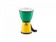 NINO PERCUSSION NINO18G/Y Abs Djembe 8-inch Green/yellow