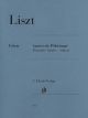 HENLE LISZT Annees De Pelerinage Premiere Annee Suisse For Piano