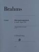 HENLE BRAHMS Clarinet Quintet B Minor Op.115 For Clarinet/violin/viola/cello