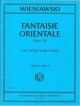 INTERNATIONAL MUSIC WIENIAWSKI Fantaisie Oreientale,op.24 For Violin & Piano