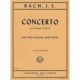 INTERNATIONAL MUSIC J.S. Bach Concerto In D Minor S.1043 For 2 Violins & Piano