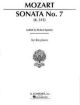 G SCHIRMER MOZART Sonata No. 7 In Bb Major K.315 For The Piano