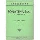 INTERNATIONAL MUSIC KABALEVSKY Sonatina No.1 In C Major Opus 13 For Piano Solo