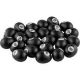 MEINL ES-SET24-BK Egg Shaker Set Of 24 Pcs Black